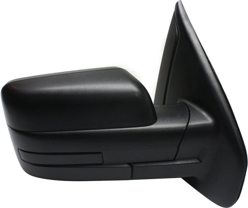 Driver and Passenger Side Mirrors, Power, Non-Heated, Manual Folding, Textured Black, Standard Type, without Built-In Blind Spot Glass