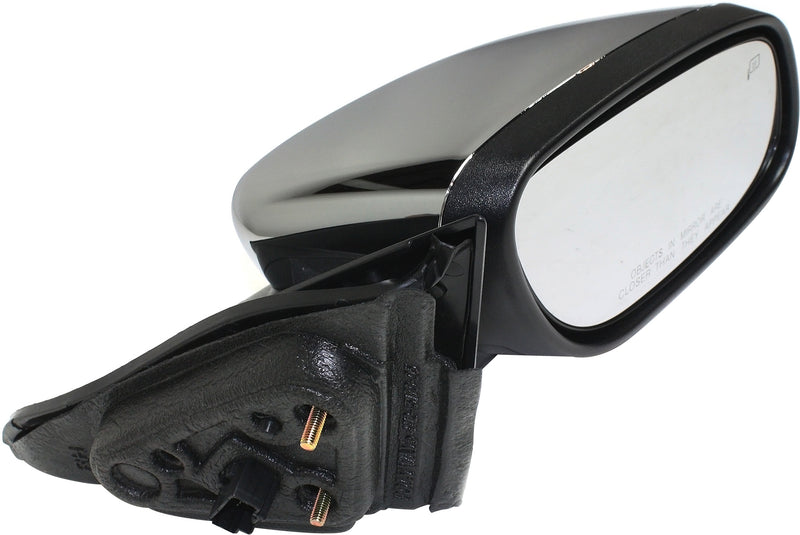 Driver and Passenger Side Mirrors, Power, Heated, Manual Folding, Chrome, without Signal Light, with Memory, with Puddle Light, without Auto-Dimming, without Blind Spot Feature | FO1321429,FO1320429