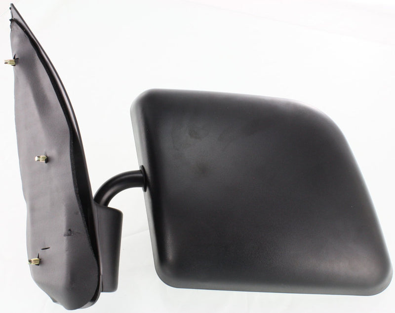 Driver and Passenger Side Non-Towing Mirrors, Manual Adjust, Manual Folding, Non-Heated, Textured Black, Without Signal Light, Without memory, Without Puddle Light, Without Auto-Dimming | FO1320172,FO1321172