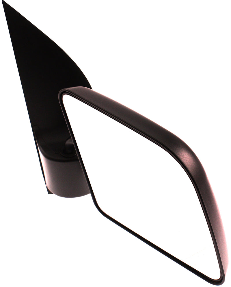 Driver and Passenger Side Non-Towing Mirrors, Manual Adjust, Manual Folding, Non-Heated, Textured Black, Without Signal Light, Without memory, Without Puddle Light, Without Auto-Dimming | FO1320172,FO1321172