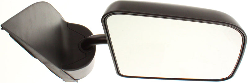 Driver and Passenger Side Non-Towing Mirrors, Manual Adjust, Manual Folding, Non-Heated, Textured Black, Without Signal Light, Without memory, Without Puddle Light, Without Auto-Dimming | FO1320172,FO1321172