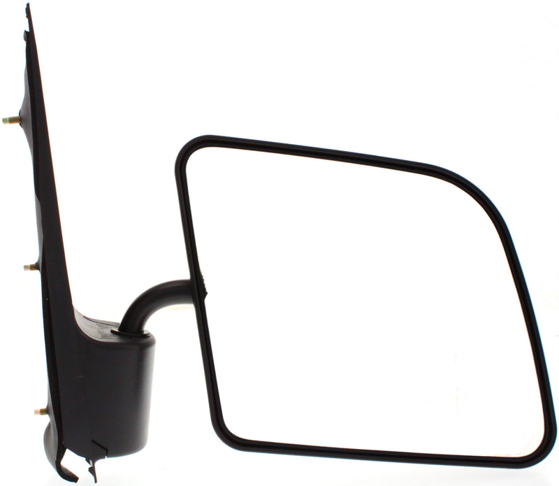 Driver and Passenger Side Non-Towing Mirrors, Manual Adjust, Manual Folding, Non-Heated, Textured Black, Without Signal Light, Without memory, Without Puddle Light, Without Auto-Dimming | FO1320172,FO1321172