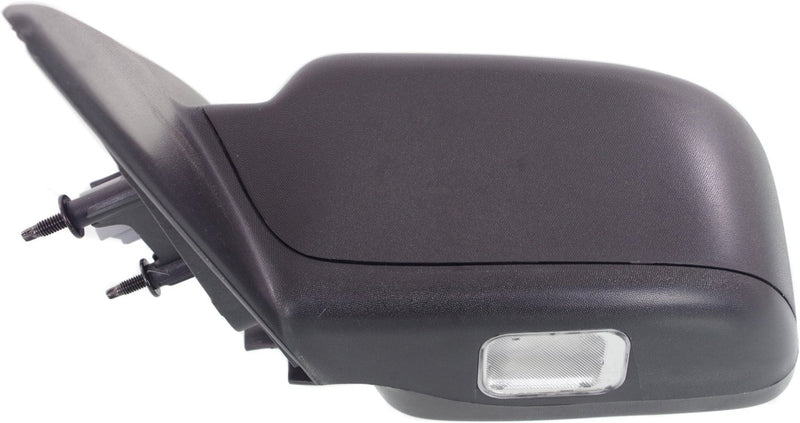 Driver and Passenger Side Mirrors, Power, Non-Folding, Heated, Textured Black, Without Signal Light, Without memory, With Puddle Light, Without Auto-Dimming, With Blind Spot Glass | FO1321424,FO1320424
