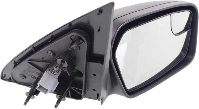 Driver and Passenger Side Mirrors, Power, Non-Folding, Heated, Textured Black, Without Signal Light, Without memory, With Puddle Light, Without Auto-Dimming, With Blind Spot Glass | FO1321424,FO1320424