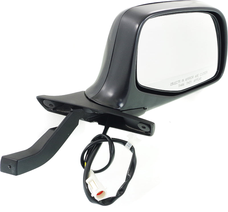 Driver and Passenger Side Non-Towing Mirrors, Power, Manual Folding, Non-Heated, Chrome, Without Signal Light, Without memory, Without Puddle Light, Without Auto-Dimming | FO1320124,FO1321124