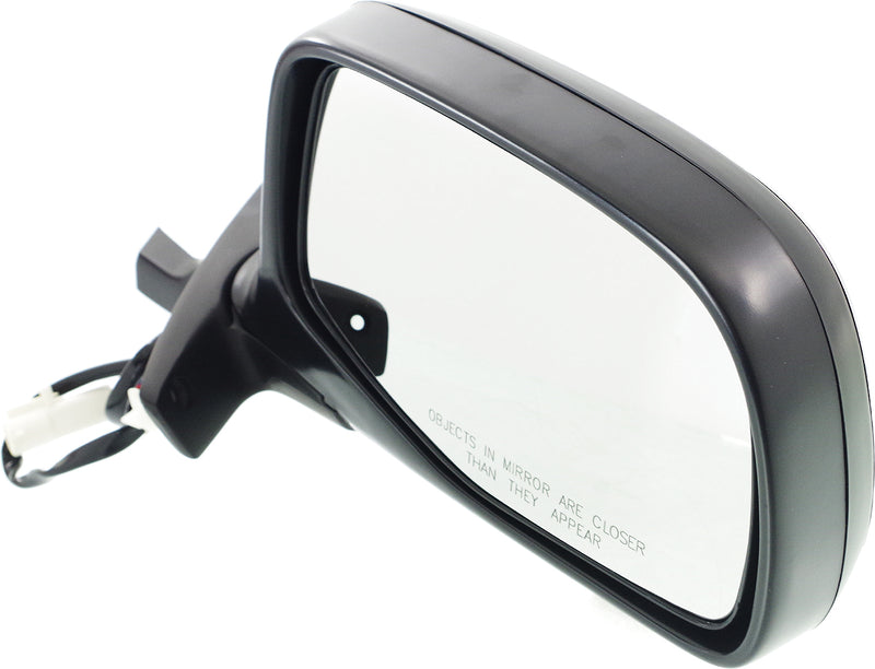 Driver and Passenger Side Non-Towing Mirrors, Power, Manual Folding, Non-Heated, Chrome, Without Signal Light, Without memory, Without Puddle Light, Without Auto-Dimming | FO1320124,FO1321124