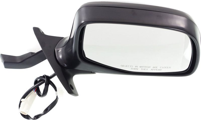 Driver and Passenger Side Non-Towing Mirrors, Power, Manual Folding, Non-Heated, Chrome, Without Signal Light, Without memory, Without Puddle Light, Without Auto-Dimming | FO1320124,FO1321124