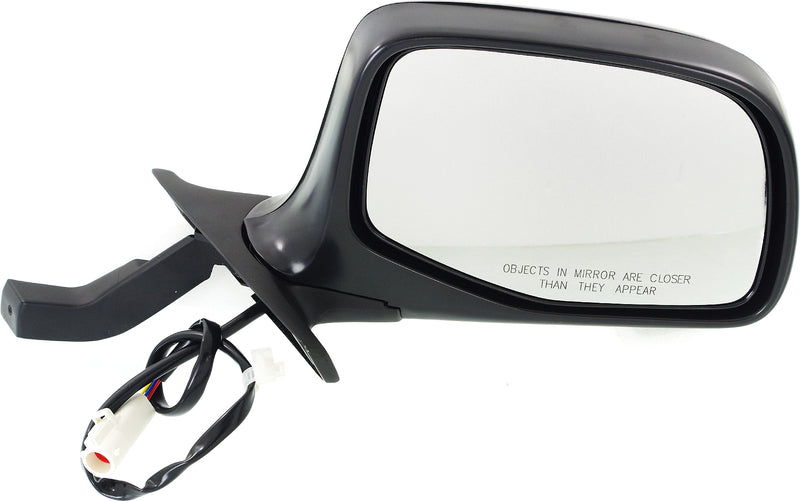 Driver and Passenger Side Non-Towing Mirrors, Power, Manual Folding, Non-Heated, Chrome, Without Signal Light, Without memory, Without Puddle Light, Without Auto-Dimming | FO1320124,FO1321124