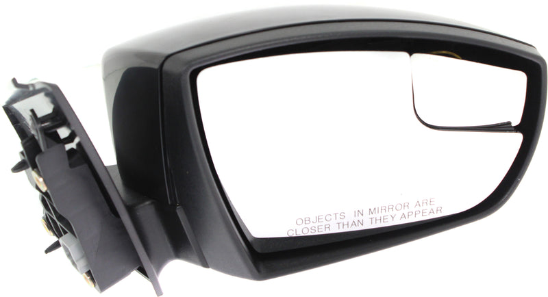 Driver and Passenger Side Mirrors, Power, Manual Folding, Non-Heated, Paintable, In-housing Signal Light, Without memory, Without Puddle Light, Without Auto-Dimming, With Blind Spot Glass