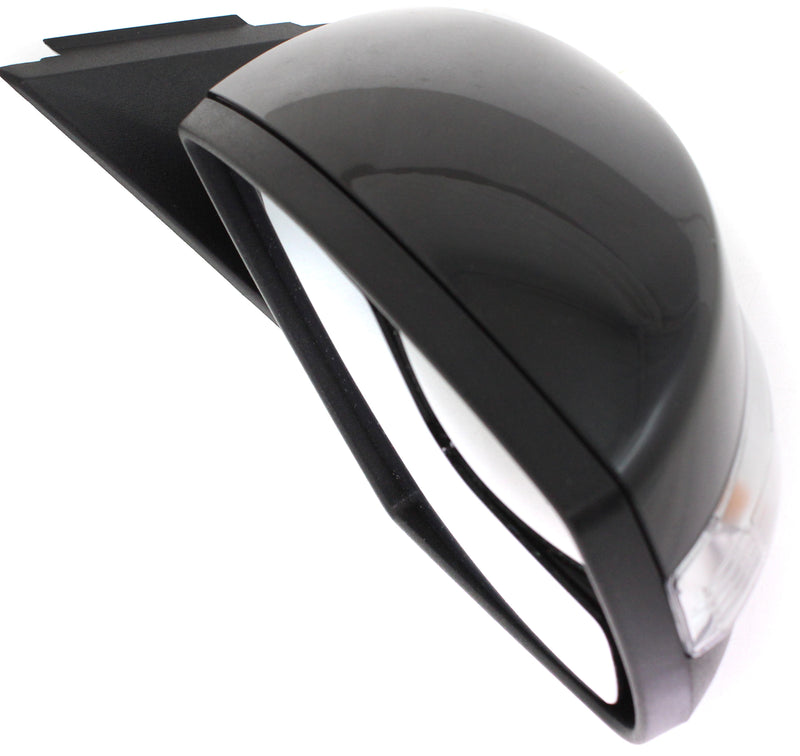 Driver and Passenger Side Mirrors, Power, Manual Folding, Heated, Paintable, In-housing Signal Light, Without memory, Without Puddle Light, Without Auto-Dimming, With Blind Spot Glass