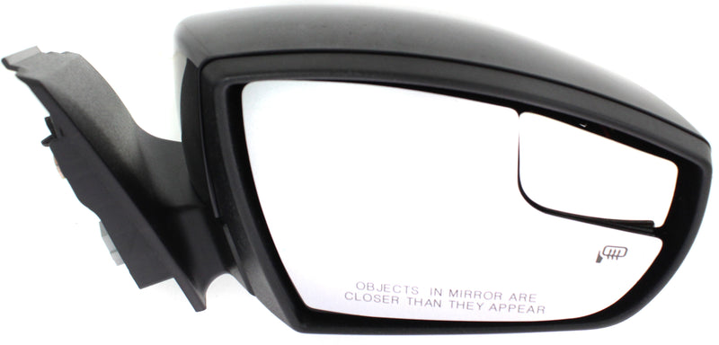 Driver and Passenger Side Mirrors, Power, Manual Folding, Heated, Paintable, In-housing Signal Light, Without memory, Without Puddle Light, Without Auto-Dimming, With Blind Spot Glass