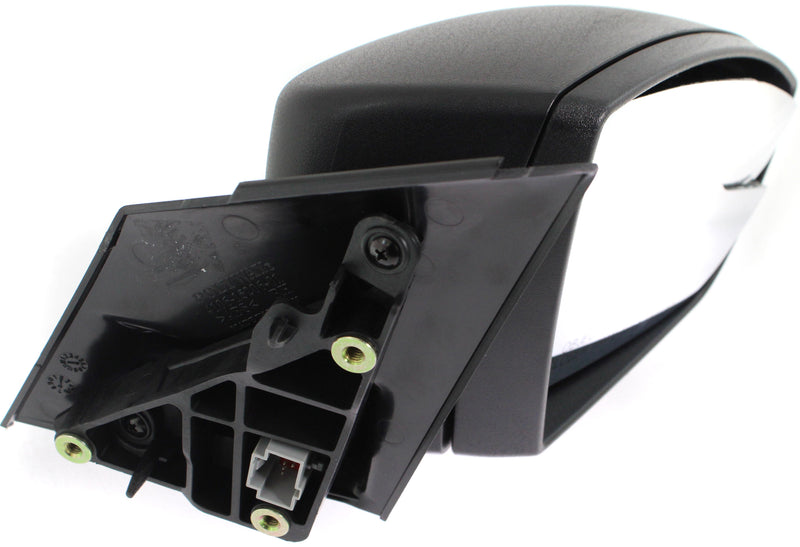 Driver and Passenger Side Mirrors, Power, Manual Folding, Non-Heated, Textured Black, Without Signal Light, Without memory, Without Puddle Light, Without Auto-Dimming, With Blind Spot Glass