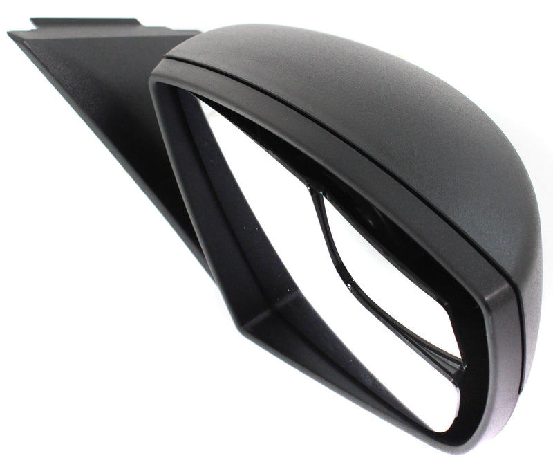Driver and Passenger Side Mirrors, Power, Manual Folding, Non-Heated, Textured Black, Without Signal Light, Without memory, Without Puddle Light, Without Auto-Dimming, With Blind Spot Glass