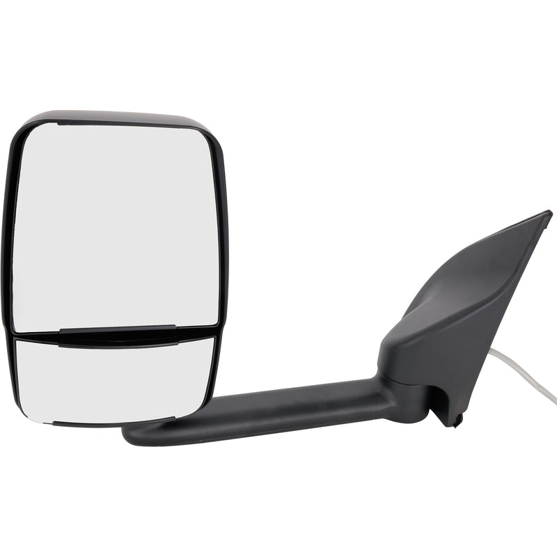 Mirror Passenger Side & Driver Side , Power, Manual Folding, Heated, Paintable, Short Arm, w/ Signal Light