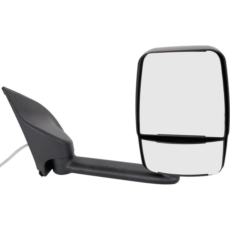 Mirror Passenger Side & Driver Side , Power, Manual Folding, Heated, Paintable, Short Arm, w/ Signal Light
