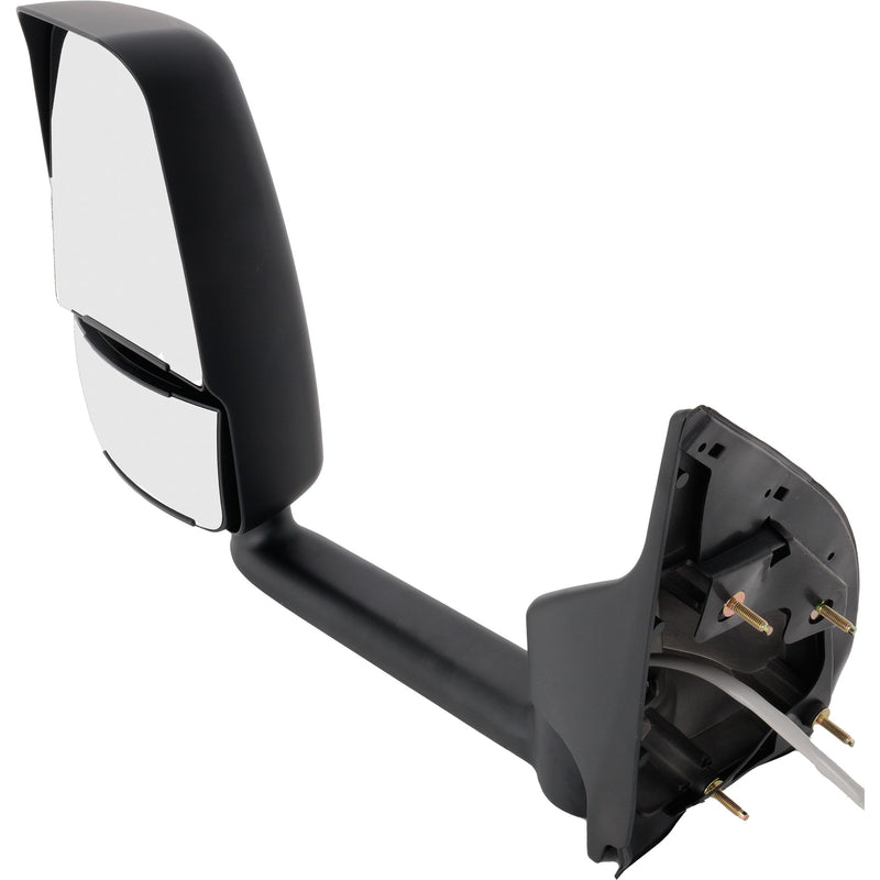 Mirror Passenger Side & Driver Side , Power, Manual Folding, Heated, Paintable, Short Arm, w/ Signal Light