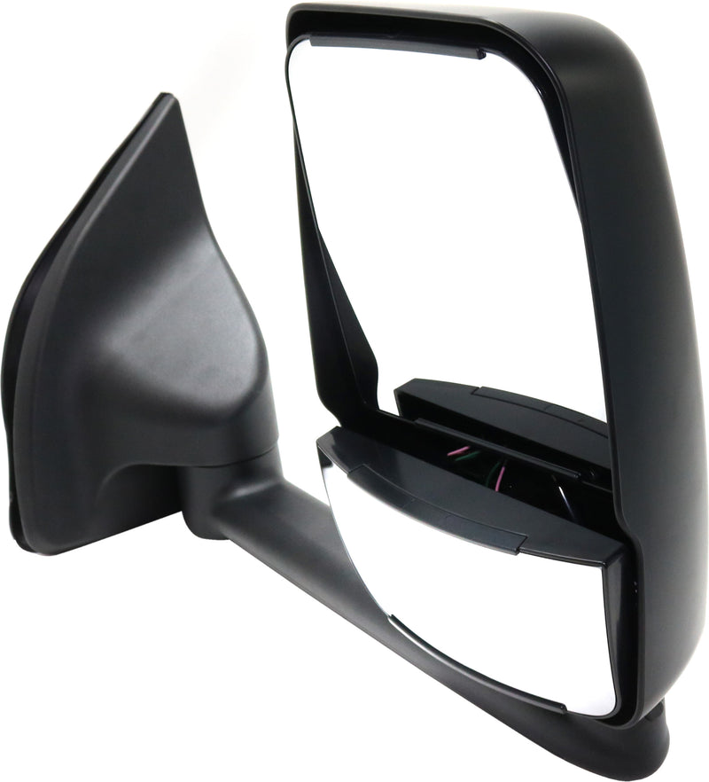 Driver And Passenger Side Towing Mirror Power Manual Folding Heated Paintable Without Signal Light With Blind Spot Glass