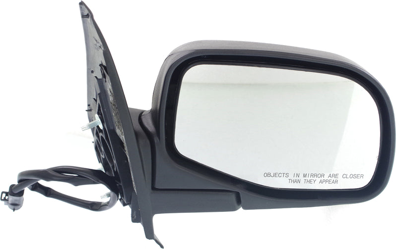Mirror Passenger Side & Driver Side , Power, Manual Folding, Non-Heated, Textured, 5-wires, w/o Auto Dimming, BSD, Memory, and Signal Light | FO1320113,FO1321113