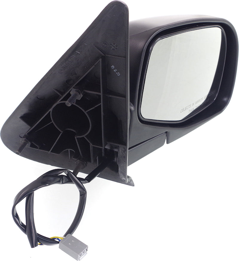 Driver and Passenger Side Mirrors, Power, Manual Folding, Non-Heated, Textured Black, Without Signal Light, Without memory, Without Puddle Light, Without Auto-Dimming, Without Blind Spot Feature | FO1320206,FO1321206