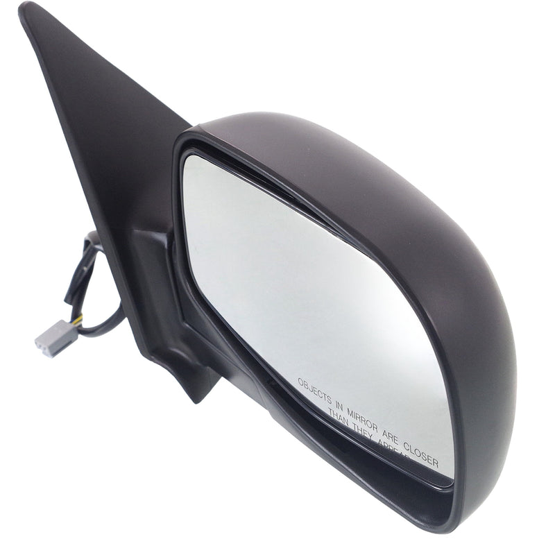 Driver and Passenger Side Mirrors, Power, Manual Folding, Non-Heated, Textured Black, Without Signal Light, Without memory, Without Puddle Light, Without Auto-Dimming, Without Blind Spot Feature | FO1320206,FO1321206