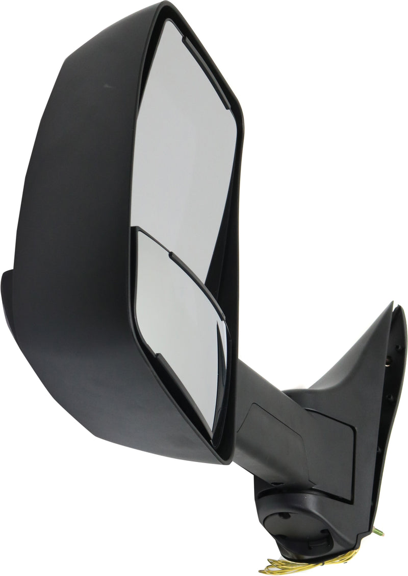 Towing Mirrors Manual Adjust Manual Folding Non-Heated Textured Black In-housing Signal Light
