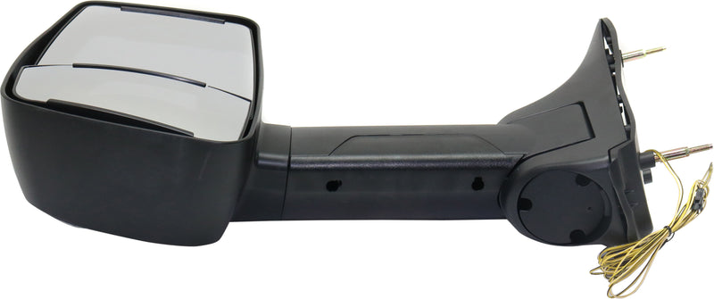 Towing Mirrors Manual Adjust Manual Folding Non-Heated Textured Black In-housing Signal Light