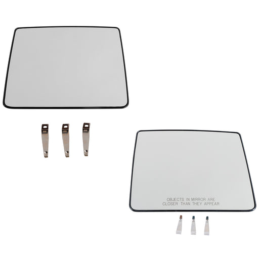Door Mirror Glass CarParts SET-FD383GR-2