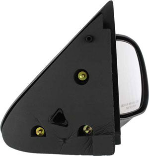 Driver and Passenger Side Non-Towing Mirrors, Manual Adjust, Manual Folding, Non-Heated, Chrome, Without Signal Light, Without memory, Without Puddle Light, Without Auto-Dimming | FO1320188,FO1321188