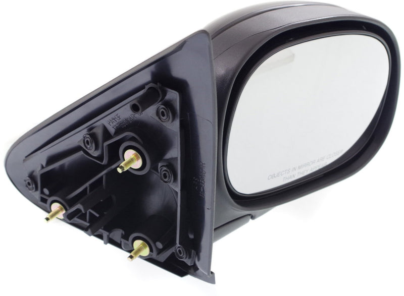 Driver and Passenger Side Non-Towing Mirrors, Manual Adjust, Manual Folding, Non-Heated, Paintable, Without Signal Light, Without memory, Without Puddle Light, Without Auto-Dimming | FO1320178,FO1321178