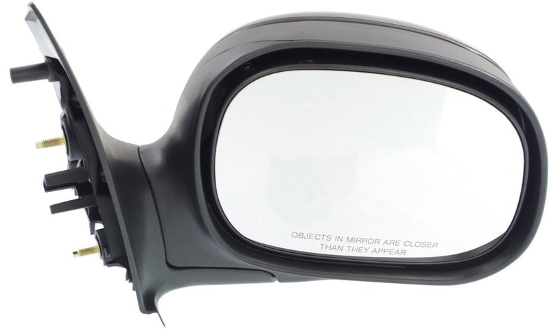 Driver and Passenger Side Non-Towing Mirrors, Manual Adjust, Manual Folding, Non-Heated, Paintable, Without Signal Light, Without memory, Without Puddle Light, Without Auto-Dimming | FO1320178,FO1321178