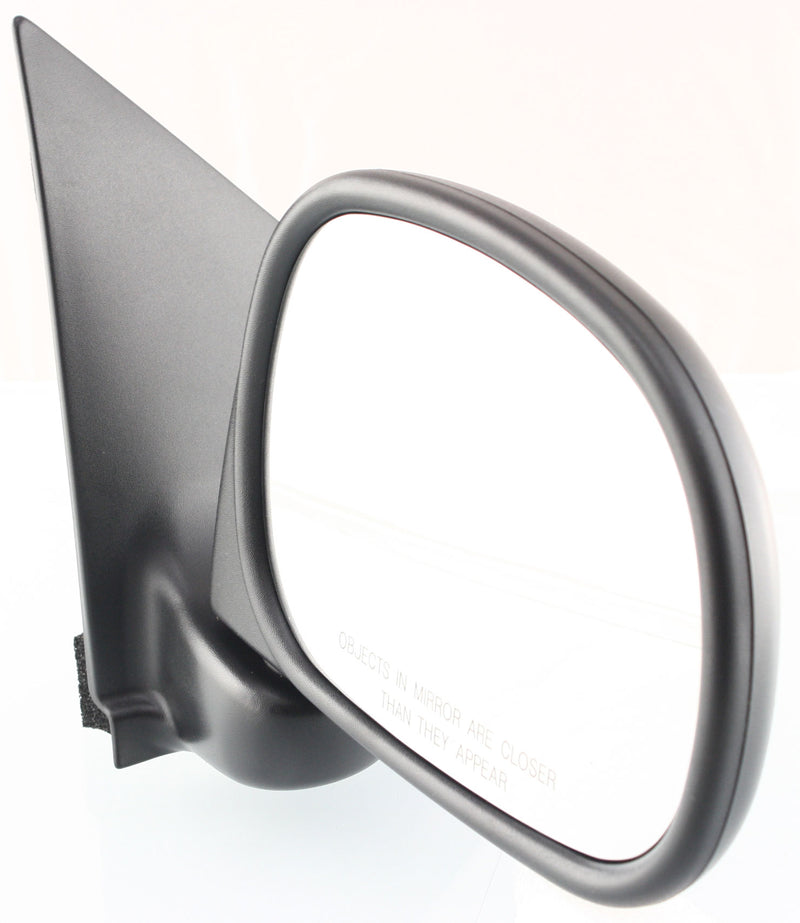 Non-Towing Mirrors Manual Adjust Manual Folding Non-Heated Textured Black | FO1320132,FO1321132