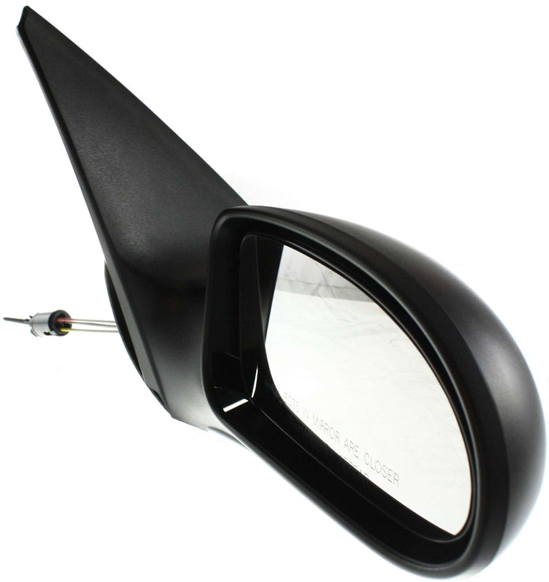 Non-Towing Mirrors Manual Remote Non-Folding Non-Heated Textured Black | FO1320179,FO1321179