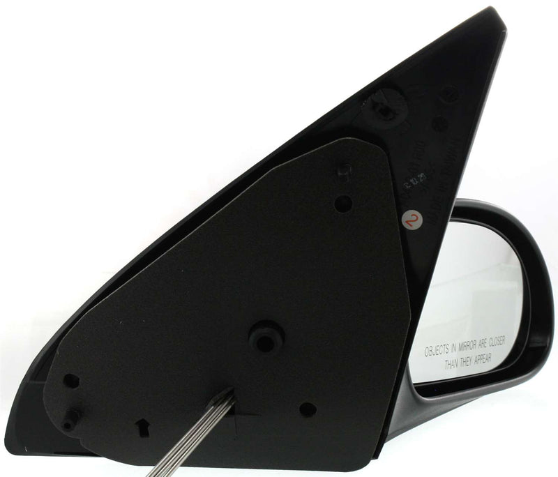 Non-Towing Mirrors Manual Remote Non-Folding Non-Heated Textured Black | FO1320179,FO1321179