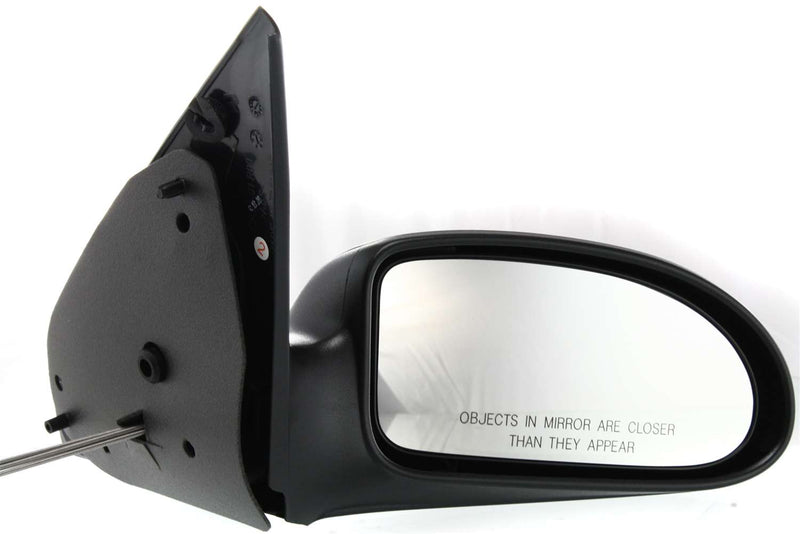 Non-Towing Mirrors Manual Remote Non-Folding Non-Heated Textured Black | FO1320179,FO1321179