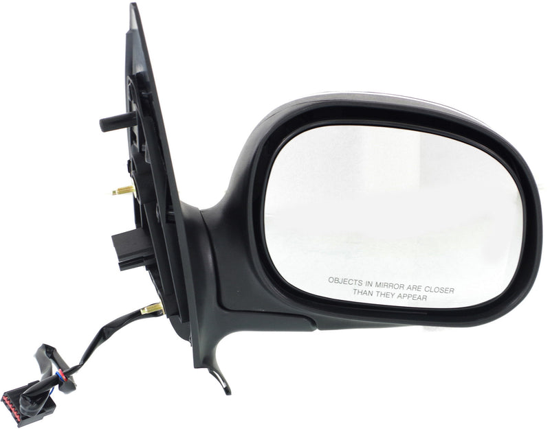 Driver And Passenger Side Non-Towing Mirrors Power Manual Folding Non-Heated Chrome Without Signal Light | FO1320161,FO1321161