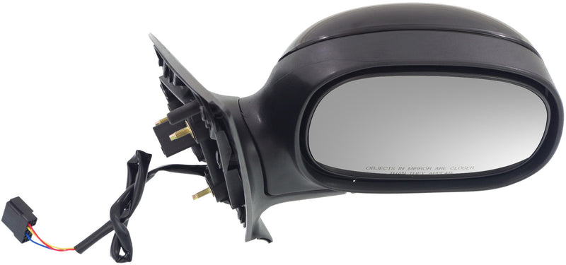 Driver and Passenger Side Non-Towing Mirrors, Power, Manual Folding, Non-Heated, Paintable, Without Signal Light, Without memory, Without Puddle Light, Without Auto-Dimming | FO1320199,FO1321199