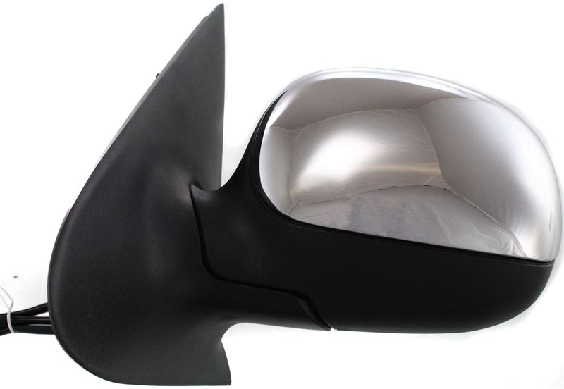 Driver and Passenger Side Mirrors, Non-Towing, Power, Manual Folding, Heated, Chrome, Without Signal Light, Without memory, Without Puddle Light, Without Auto-Dimming, Without Blind Spot Feature | FO1320159,FO1321159