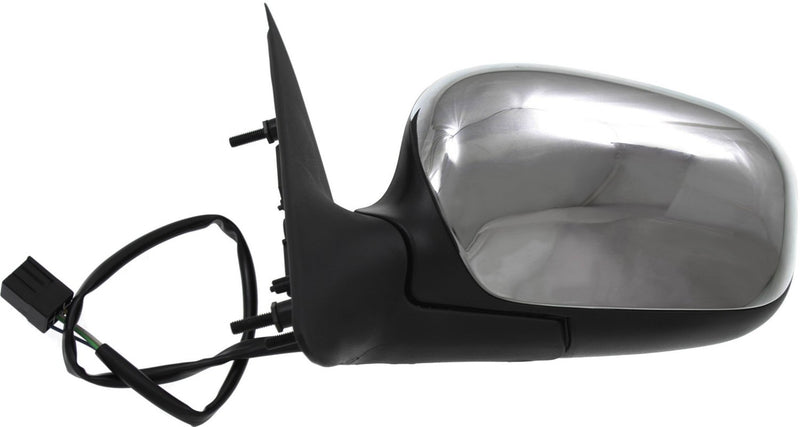 Driver and Passenger Side Mirrors, Power, Manual Folding, Non-Heated, Chrome, Without Signal Light, Without memory, Without Puddle Light, Without Auto-Dimming, Without Blind Spot Feature | FO1321415,FO1320415