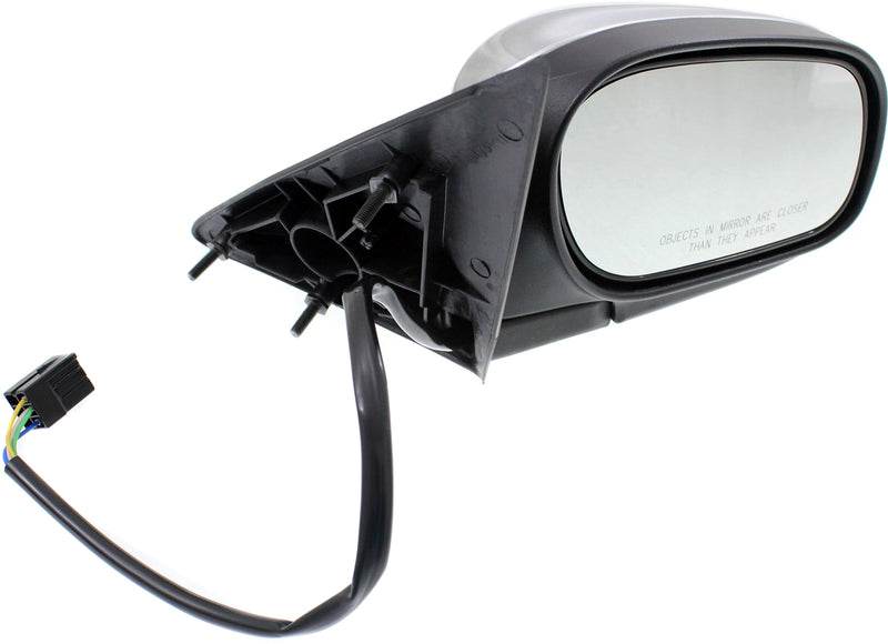 Driver and Passenger Side Mirrors, Power, Manual Folding, Non-Heated, Chrome, Without Signal Light, Without memory, Without Puddle Light, Without Auto-Dimming, Without Blind Spot Feature | FO1321415,FO1320415