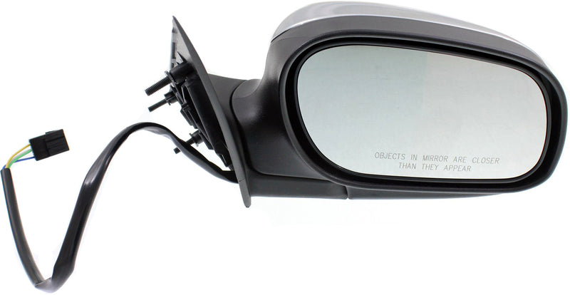 Driver and Passenger Side Mirrors, Power, Manual Folding, Non-Heated, Chrome, Without Signal Light, Without memory, Without Puddle Light, Without Auto-Dimming, Without Blind Spot Feature | FO1321415,FO1320415