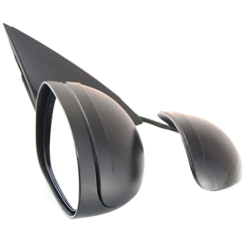 Driver and Passenger Side Mirrors, Power, Non-Folding, Non-Heated, Textured Black, Without Signal Light, Without memory, Without Puddle Light, Without Auto-Dimming, Without Blind Spot Feature | FO1320194,FO1321194