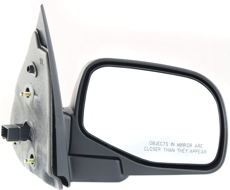 Driver and Passenger Side Mirrors, Power, Manual Folding, Non-Heated, Textured Black, Without Signal Light, Without memory, Without Puddle Light, Without Auto-Dimming, Without Blind Spot Feature | FO1320210,FO1321210