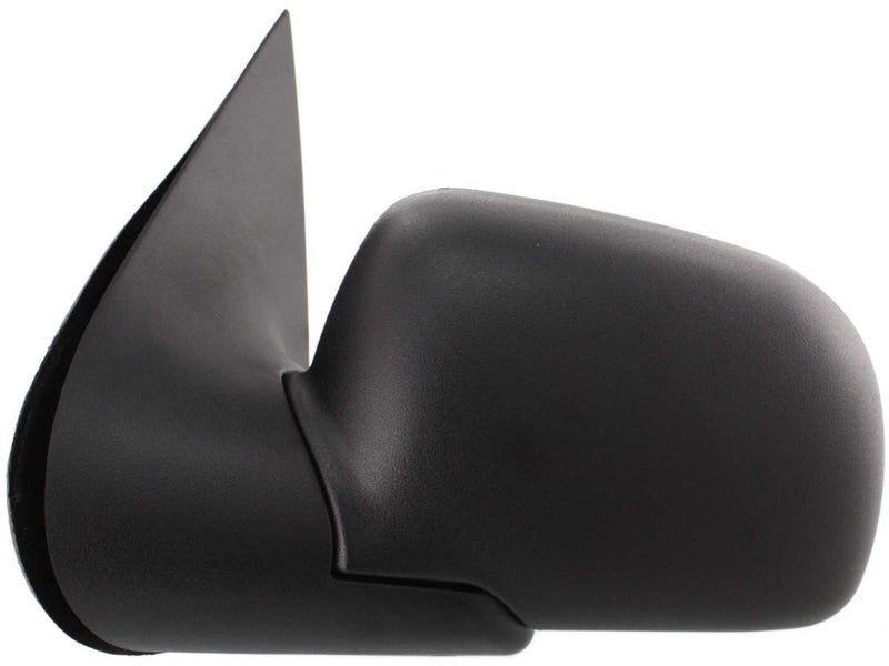 Driver and Passenger Side Mirrors, Power, Manual Folding, Heated, Textured Black, Without Signal Light, Without memory, With Puddle Light, Without Auto-Dimming, Without Blind Spot Feature