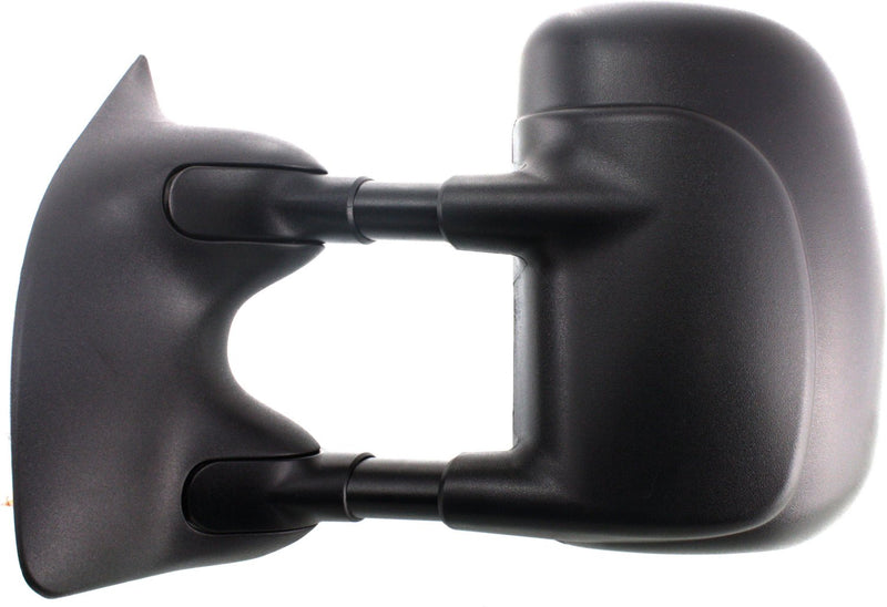 Towing Mirrors Manual Adjust Manual Folding Non-Heated Textured Black | FO1320226,FO1321226