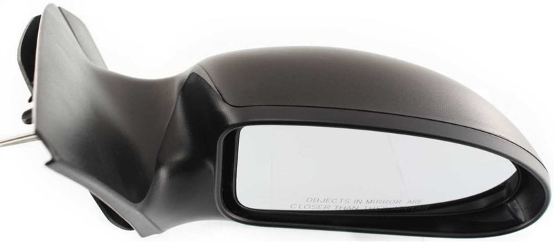 Driver and Passenger Side Non-Towing Mirrors, Manual Remote, Non-Folding, Non-Heated, Textured Black, Without Signal Light, Without memory, Without Puddle Light, Without Auto-Dimming | FO1320239,FO1321239