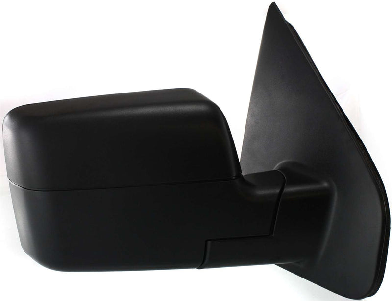 Driver and Passenger Side Mirrors, Power, Heated, Manual Folding, Textured Black, without Signal Light, without Memory, Standard Type | FO1320233,FO1321233