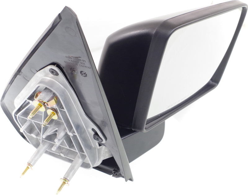 Mirror Passenger Side & Driver Side , Non-Towing, Manual Adjust, Manual Folding, Non-Heated, Textured, Paddle Style, w/o Auto Dimming, BSD, Memory, and Signal Light, New Body Style | FO1320244,FO1321244