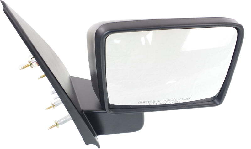 Mirror Passenger Side & Driver Side , Non-Towing, Manual Adjust, Manual Folding, Non-Heated, Textured, Paddle Style, w/o Auto Dimming, BSD, Memory, and Signal Light, New Body Style | FO1320244,FO1321244