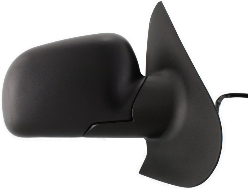 Driver and Passenger Side Mirrors, Power, Non-Heated, Manual Folding, Textured Black | FO1320241,FO1321241