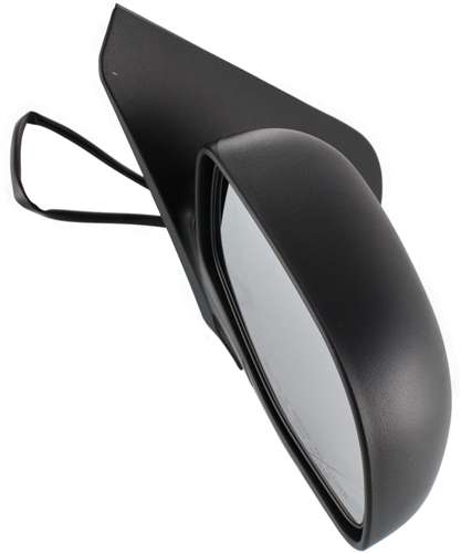 Driver and Passenger Side Mirrors, Power, Non-Heated, Manual Folding, Textured Black | FO1320241,FO1321241